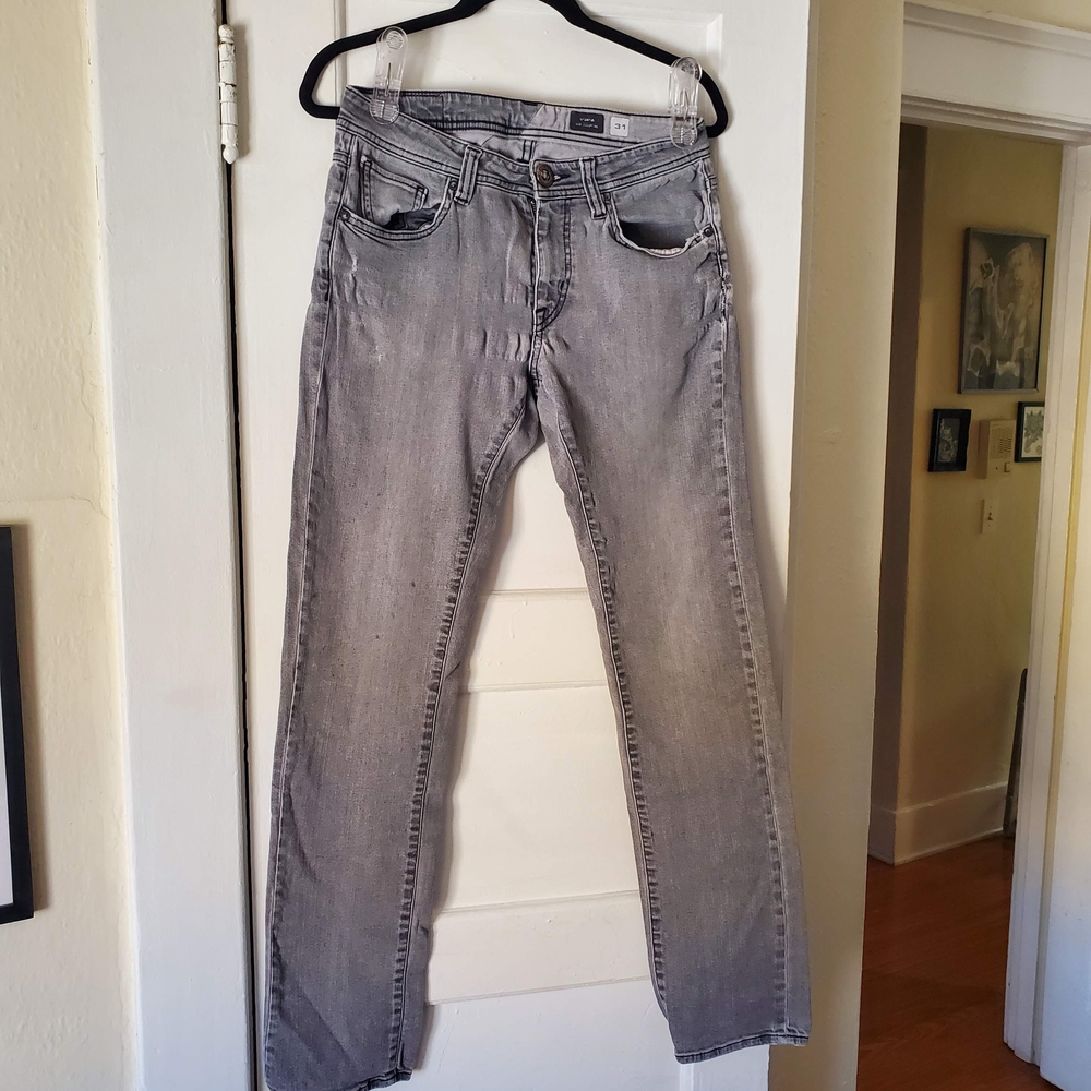 Volcom Men's Slim Gray Jeans